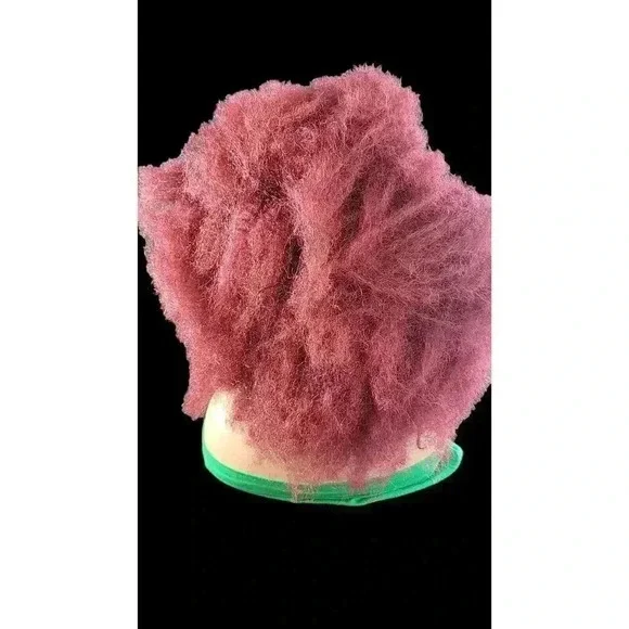 "Braided Wigs - 100% Handcrafted, Short Afro Style, Vibrant Red Color, NWT - Picture 12 of 15